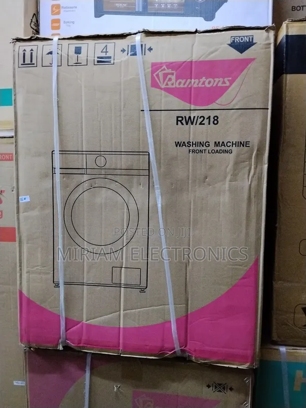 Ramtons RW218 12kg Front Load Washing Machine - 1