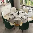 Set ya Dining ya Viti 6 kwa Mambo ya Ndani ya Kisasa - 3