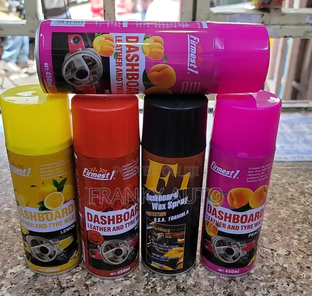 Firmest 1 Dashboard & Tyre Wax Spray - 450ml - Harufu Mbalimbali - 1