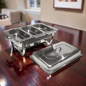 11L Stainless Steel Triple Chafing Dish