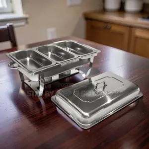 Chafing Dish ya Chuma cha Kutolea Chuma 11L Triple
