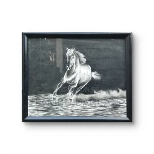Art: Wild Horse Acrylic Painting