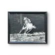 Art: Wild Horse Acrylic Painting - 1