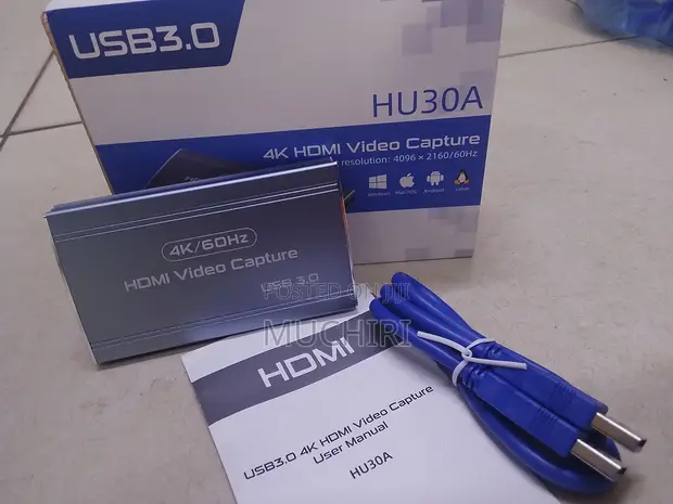 4K HDMI to USB 3.0 Capture Card - 1