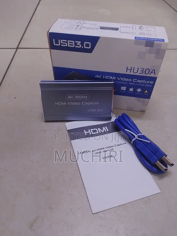 HDMI kwa USB 3.0 Video Capture Adapter (4K) - 1