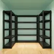 Brand New 5-Shelf Steel Storage Rack - Black - 1