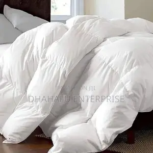 Plain White Grade A Duvet Set 6x6