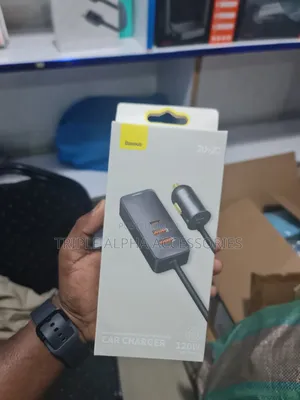 Baseus 120W Multi-Port PD Car Charger ya Haraka