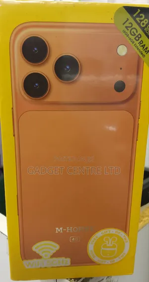 M-Horse S7 Mpya 128GB Rangi ya Chungwa