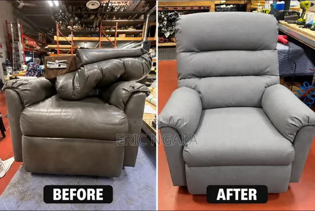 Recliner Repair and Restoration Service - 1