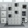 Kabati la Hifadhi la Chuma chenye Lockers 24 - Metallic Gray - 4