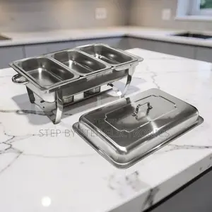 Chafing Dish ya Chuma cha Kutuo cha 11L Triple