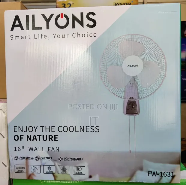 Ailyons 16-Inch Wall Fan - 1