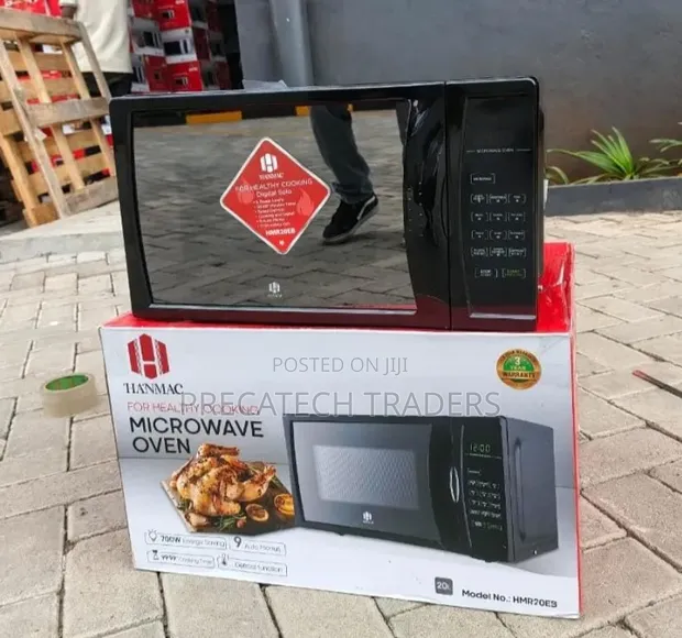 HANMAC Microwave Kidijitali 20L - Menyu 9 za Kiotomatiki, Defrost - 1
