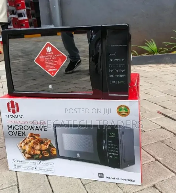 HANMAC 20L Digital Microwave Oven - Child Safety Lock - 1