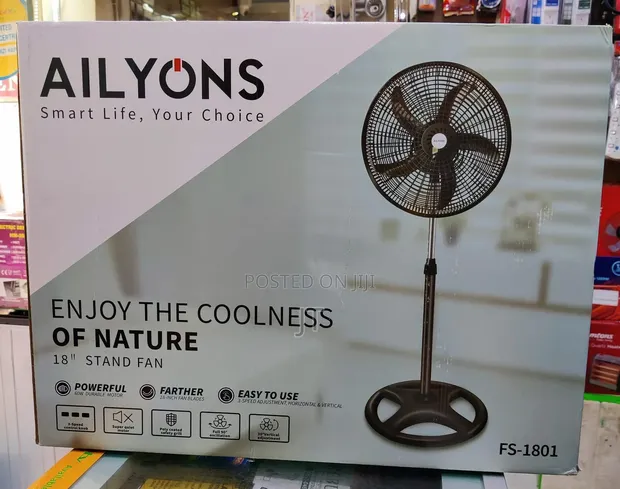 Ailyons 18-Inch Standing Fan - 1