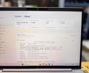 HP ZBook 14 G8 Mpya Intel Core Ultra 7 16GB RAM 1TB SSD
