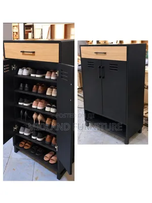 Brand New Shoe Rack Cabinet - Stores 18 Pairs