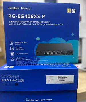 Ruijie RG-EG406XS-P Cloud Managed Router