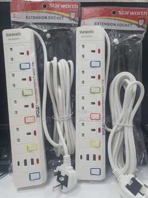 Starworth 4-Port Extension with 2 USB & 1 Type-C Ports