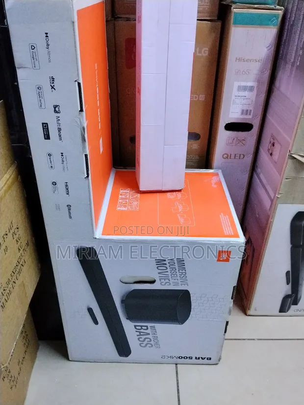 JBL Bar 500mk2 750W Soundbar isiyo na Waya na Dolby Atmos - 1