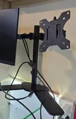 Premium Dual Monitor Stand - Freestanding, Height Adjustable - 3
