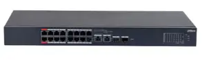 Dahua 18-Port Cloud Managed Desktop Switch with 2x SFP Uplink (190W)