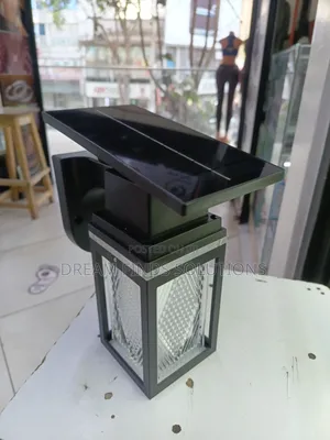 Architectural Sconce: Textured Glass Weatherproof Solar Light