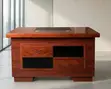 1.4m Mahogany Executive Staff Desk - 1