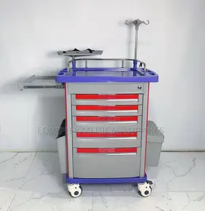 Crash Cart for Emergency Equipment
