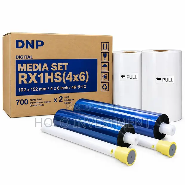 DNP DS-RX1HS 4x6 Inch Photo Media Set - 1