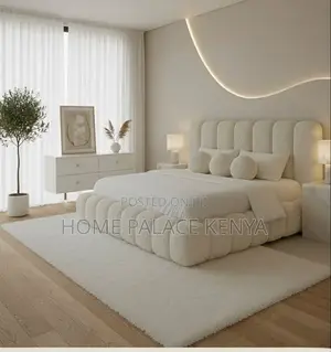 Luxury Bubble Upholstered Bed - Super King