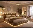 Luxury Bubble Upholstered Bed - Super King - 4