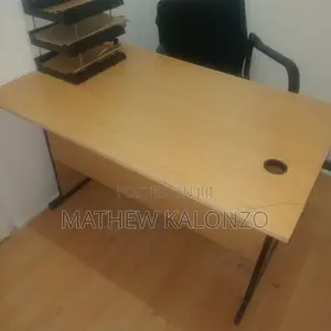 Used Office Table - 1.1m Brown