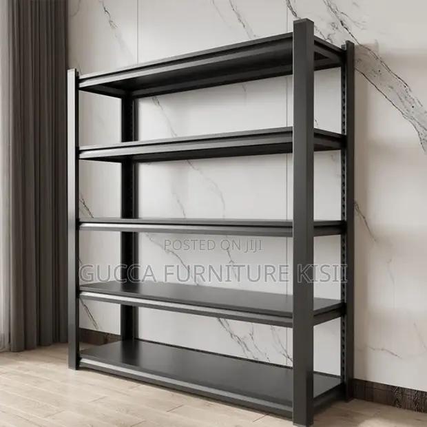 5-Tier Metal Shelving Storage Rack - 1