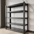 5-Tier Metal Shelving Storage Rack - 1