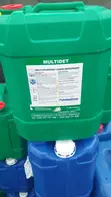 20 Litre Green/Blue Square Container (Used) - 3