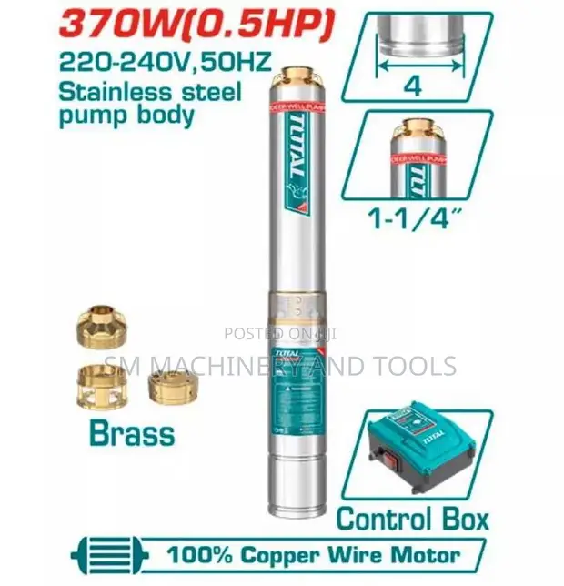 Total TWP53706 4" Deep Well Pump 48M - 1