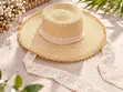 Kofia ya Majira ya Joto ya Kichic ya Lace Tie Bohemian - 2