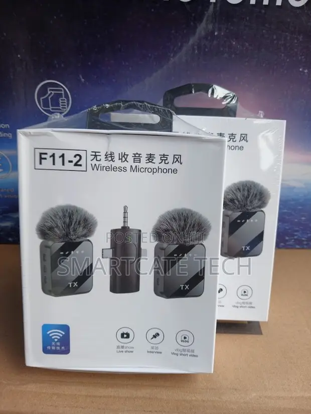 F11-2 Wireless Microphone for Vlogging & Video - 1