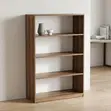 5 Tier Wooden Open Bookshelf - 1