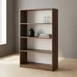 5 Tier Wooden Open Bookshelf - 4
