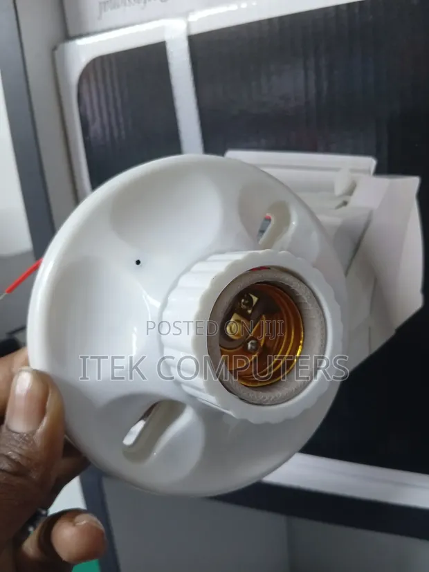Mini CCTV Bulb Holder Camera for Room Surveillance - 1
