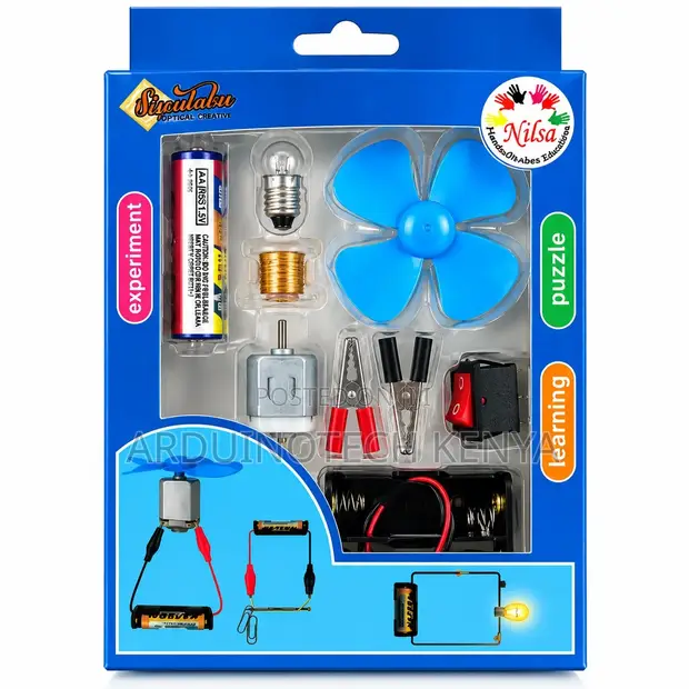 Kids Electric Circuit DIY Physics Experiment Kit - 1