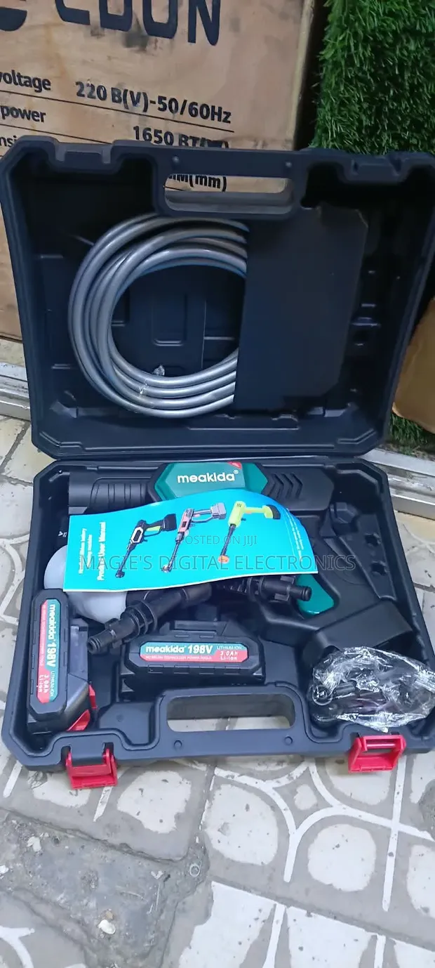 Meakida 198V Cordless Car Wash Machine - 1