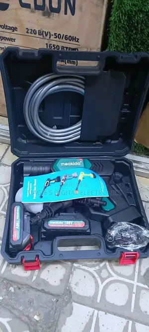 Meakida 198V Cordless Mashine ya Kuosha Gari