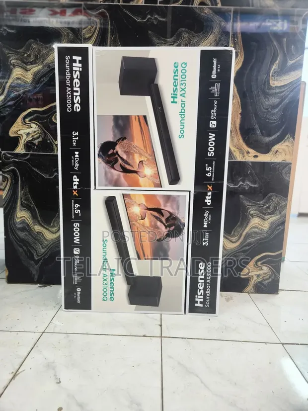 Hisense AX3100Q 500W Soundbar - 1