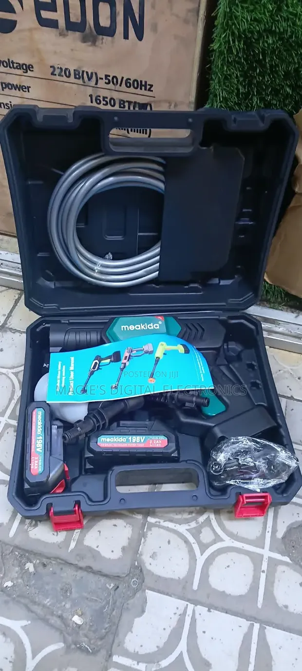 Meakida 198V Cordless Car Wash Machine - 1