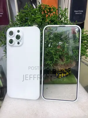 Matte White Back Cover & Screen Protector for iPhone 13 Pro Max