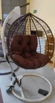Kiti cha Kukunja cha Rattan cha Ndani/Nje chenye Mto - 2